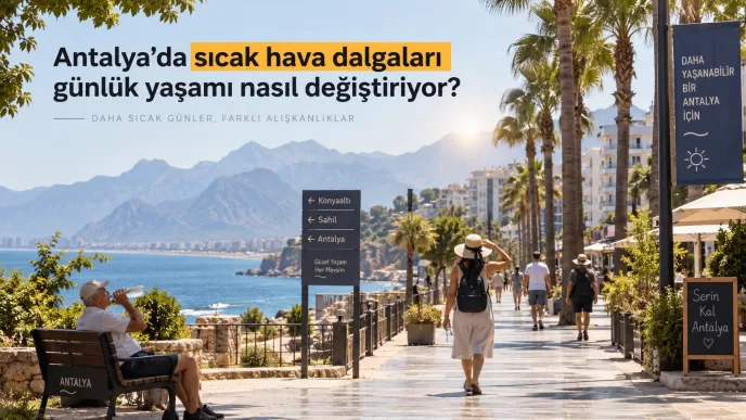 antalya sıcak hava dalgası