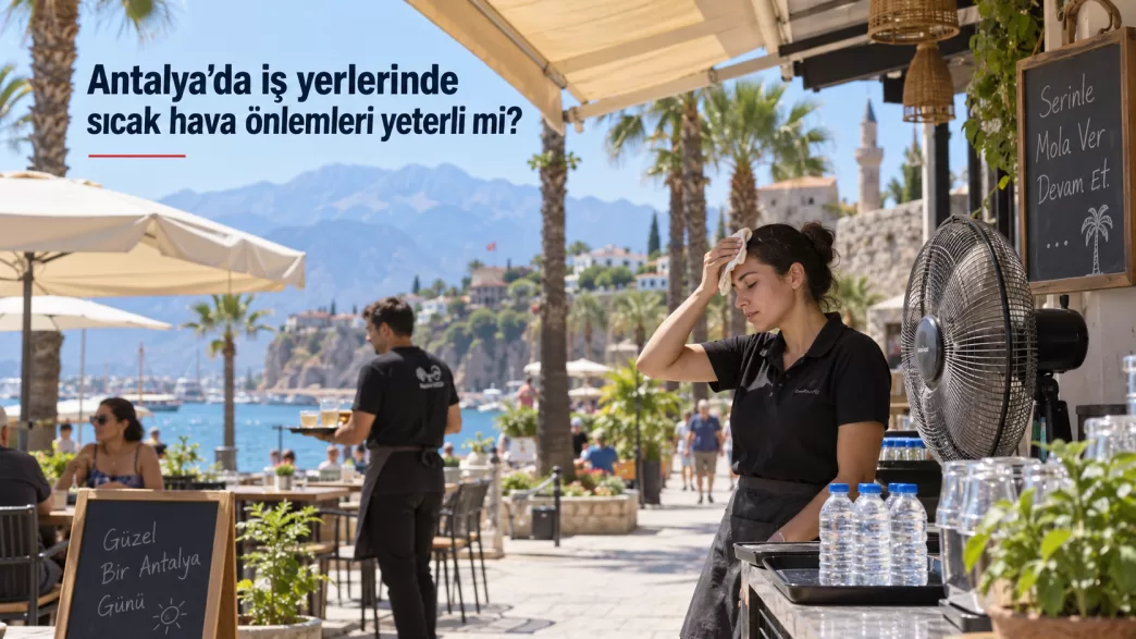 antalya iş yerlerinde sıcak hava