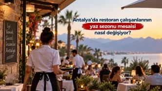 antalya restoran çalışanları yaz sezonu