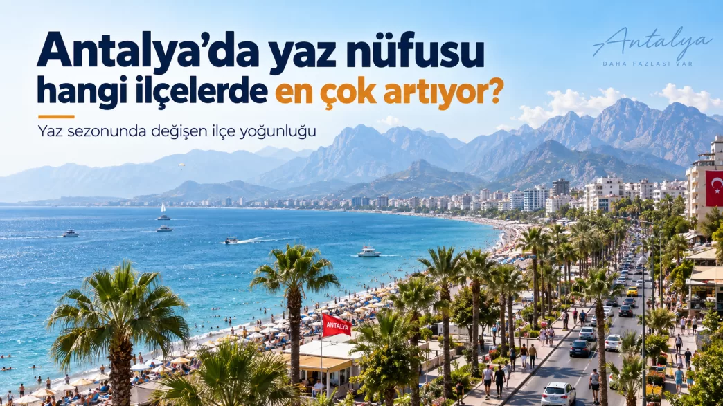 antalya yaz nüfusu