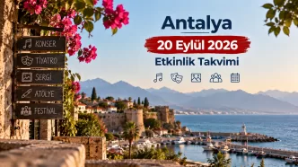 antalya 20 eylül 2026 etkinlik takvimi