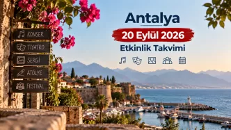 antalya 20 eylül 2026 etkinlik takvimi