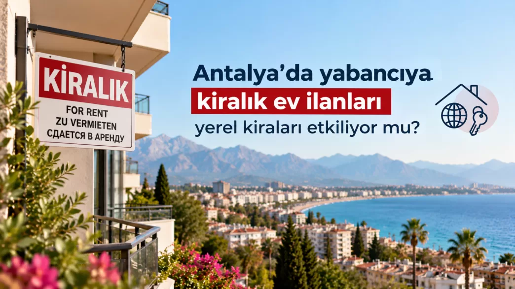 antalya yabancıya kiralık ev ilanları