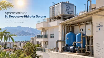 antalya su deposu hidrofor sorunları