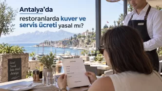 antalya restoran kuver servis ücreti