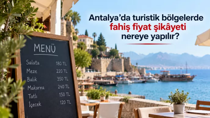 antalya fahiş fiyat şikâyeti