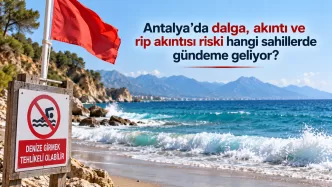 antalya rip akıntısı riski