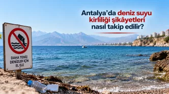antalya deniz suyu kirliliği şikâyeti