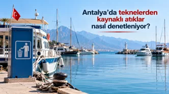 antalya teknelerden kaynaklı atık denetimi