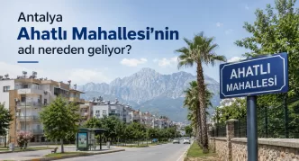 antalya ahatlı mahallesi