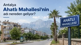 antalya ahatlı mahallesi