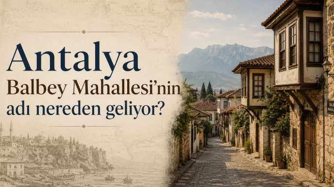 antalya balbey mahallesi