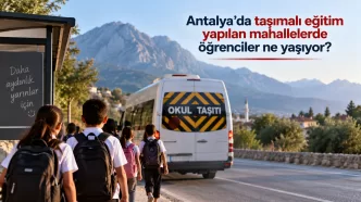 antalya taşımalı eğitim