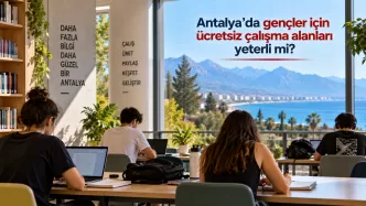 antalya ücretsiz çalışma alanları
