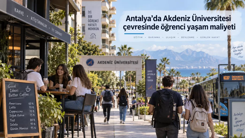 akdeniz üniversitesi öğrenci yaşam maliyeti