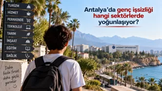 antalya genç işsizliği