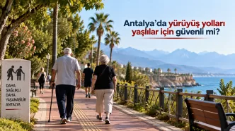 antalya yaşlılar için yürüyüş yolları