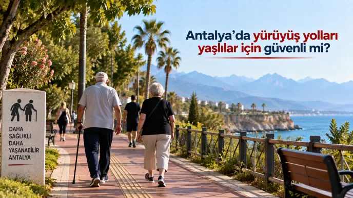 antalya yaşlılar için yürüyüş yolları