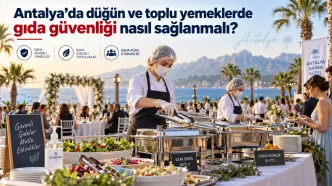 antalya düğünlerde gıda güvenliği