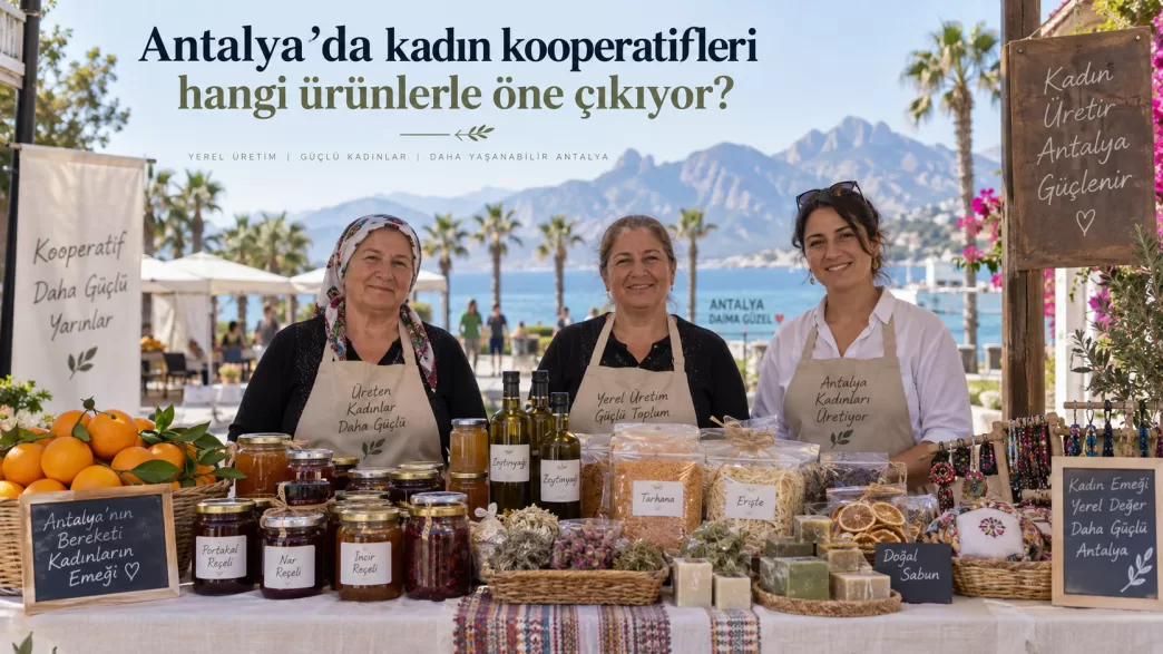 antalya kadın kooperatifleri ürünleri