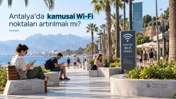 antalya kamusal wi-fi noktaları