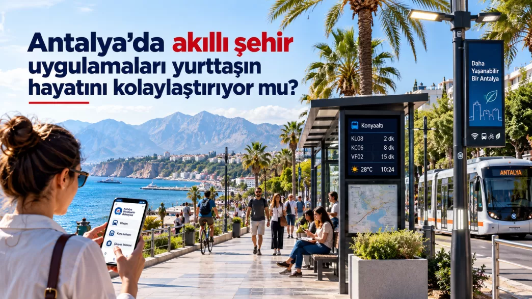 antalya akıllı şehir uygulamaları