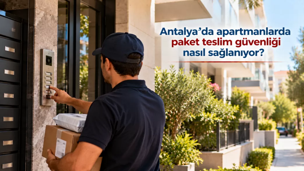 antalya paket teslim güvenliği
