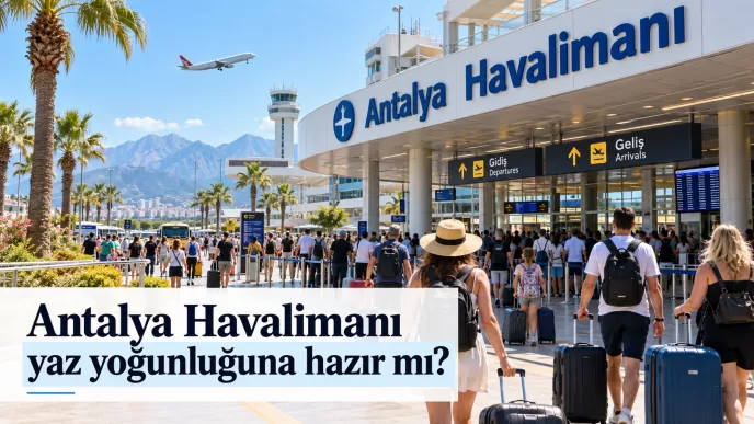 antalya havalimanı yaz yoğunluğu