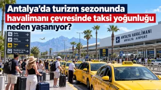antalya havalimanı taksi yoğunluğu