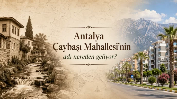 antalya çaybaşı mahallesi