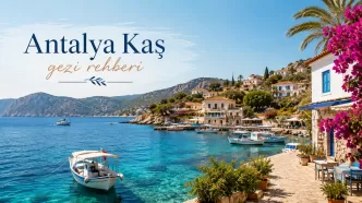 antalya kaş gezi rehberi