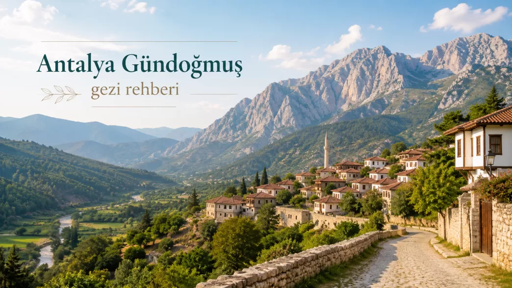 antalya gündoğmuş gezi rehberi