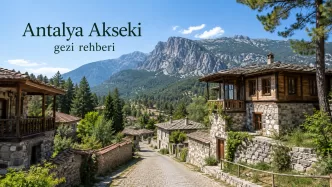 antalya akseki gezi rehberi