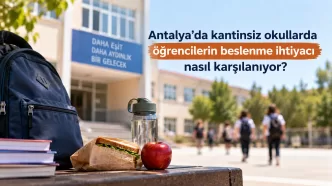 antalya kantinsiz okullarda öğrenci beslenmesi