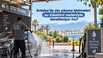 antalya oto yıkama su tüketimi