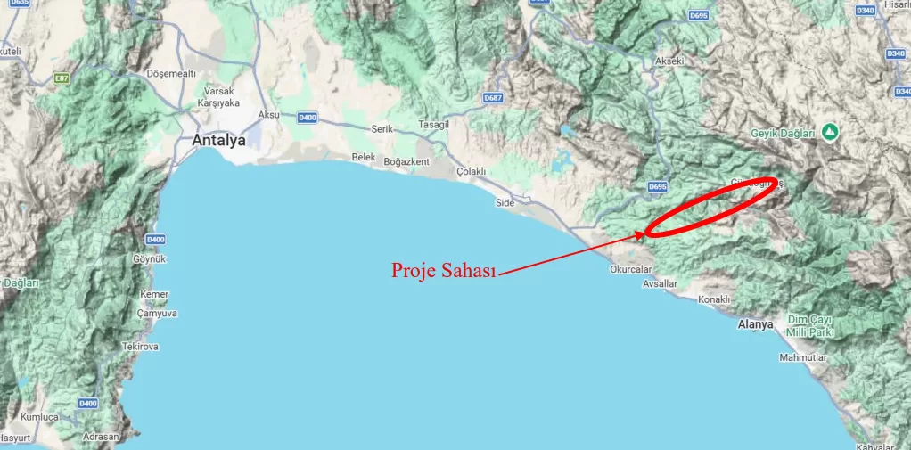 antalya çed kayıtları, antalya çed projeleri, antalya ekoloji, antalya enerji projeleri, antalya madencilik projeleri