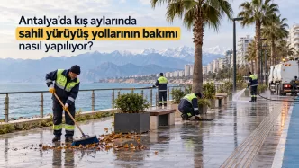 antalya sahil yürüyüş yolu bakımı