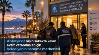 antalya evsiz barınma merkezleri
