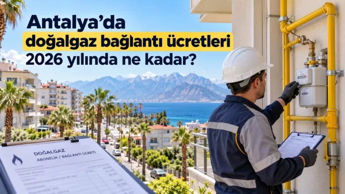 antalya doğalgaz bağlantı ücreti 2026