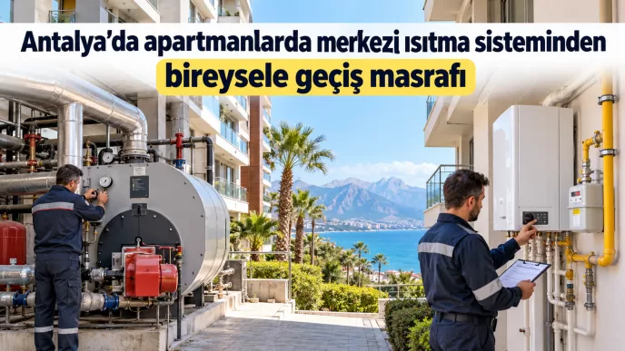 antalya merkezi ısıtmadan bireysele geçiş maliyeti