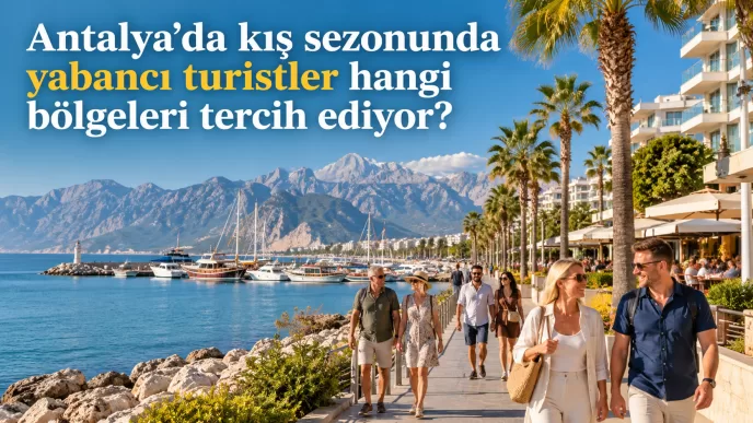 antalya kış sezonunda yabancı turistler