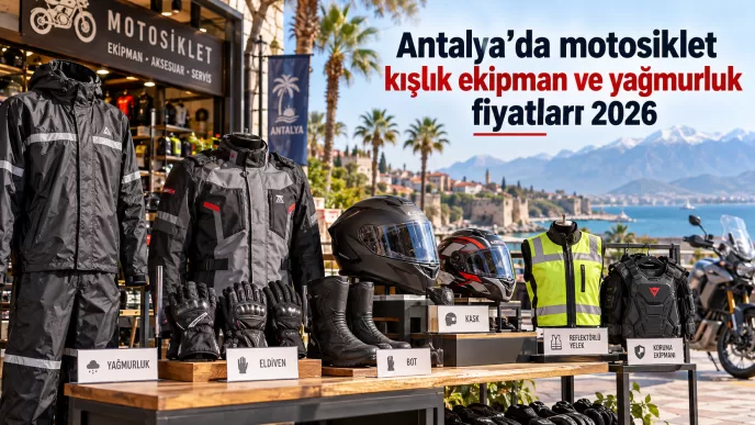 antalya motosiklet kışlık ekipman fiyatları