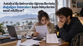 antalya üniversite öğrencileri doğalgaz faturası