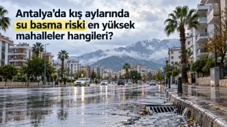 antalya su basma riski