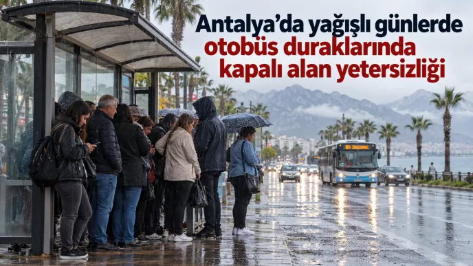 antalya kapalı otobüs durağı