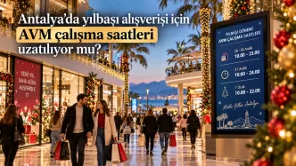 antalya yılbaşı avm çalışma saatleri 2026