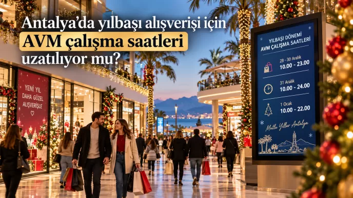 antalya yılbaşı avm çalışma saatleri 2026