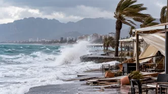 antalya lodos fırtınası sahil işletmeleri