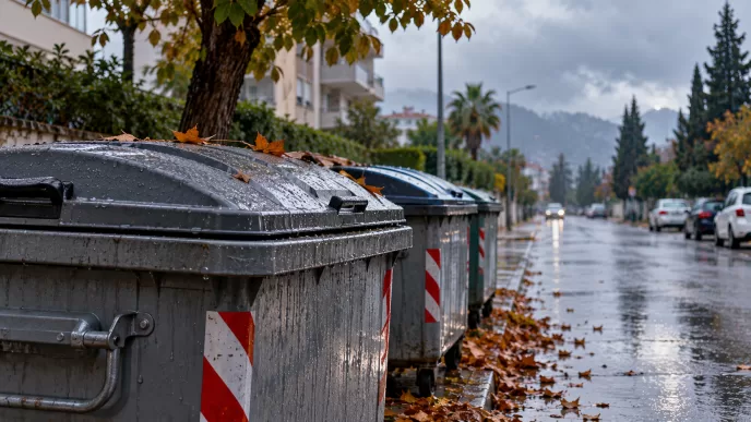 antalya çöp konteyneri kapağı